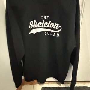 Black Skeleton Squad Sweatshirt